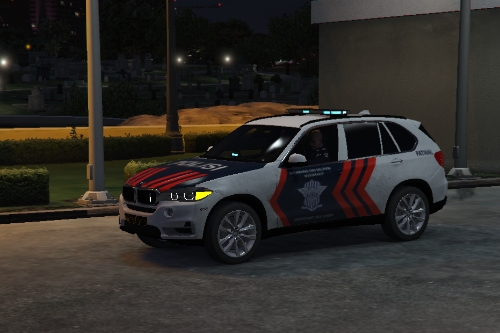 BMW X5 Indonesian Highway Patrol